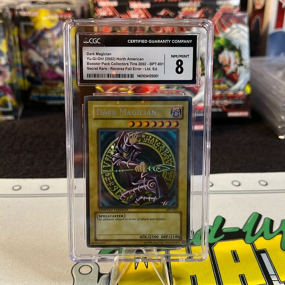 black dragon yugioh card Yugioh Dark Magician BPT-001 Limited Edition Secret Rare Near Mint
